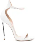 Casadei 115mm Cappa Blade sandals - White