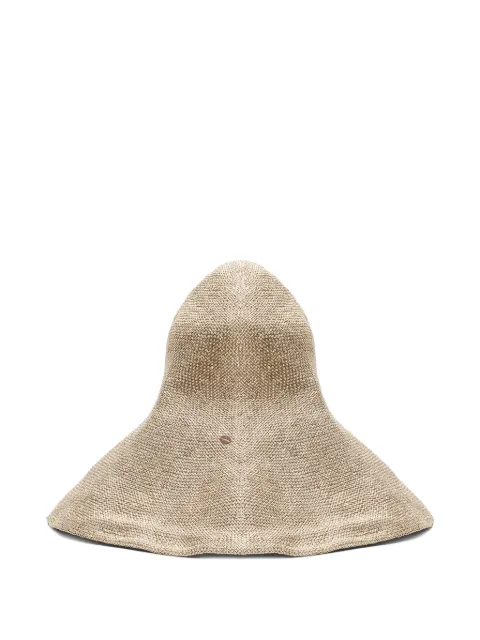 Flapper logo plaque hat