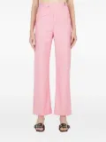 Wynn Hamlyn saddle-wrap trousers - Pink