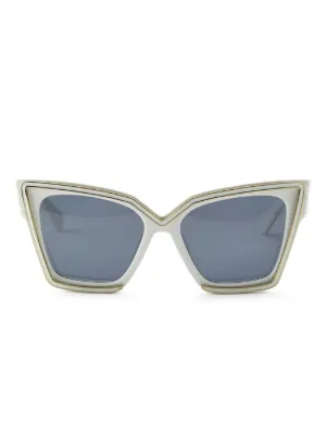 VALENTINO GARAVANI EYEWEAR キャットアイ サングラス | ブラック