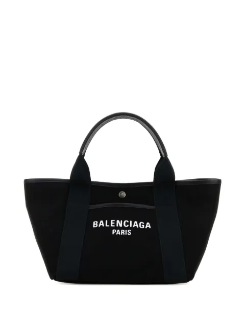 Balenciaga Biarritz logo-print tote bag
