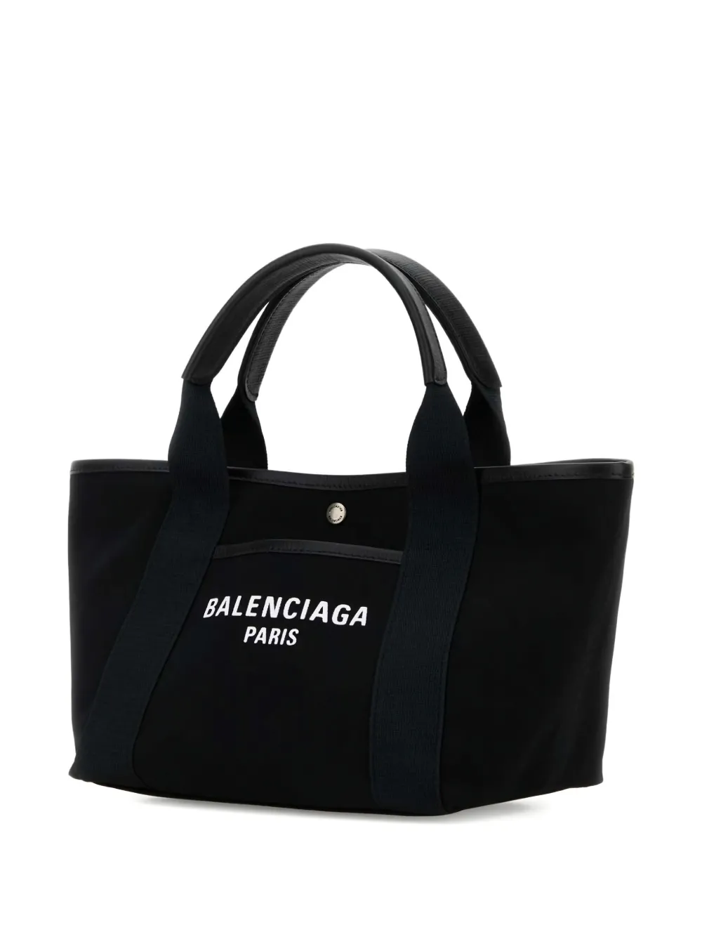 Balenciaga Biarritz shopper met logoprint Zwart