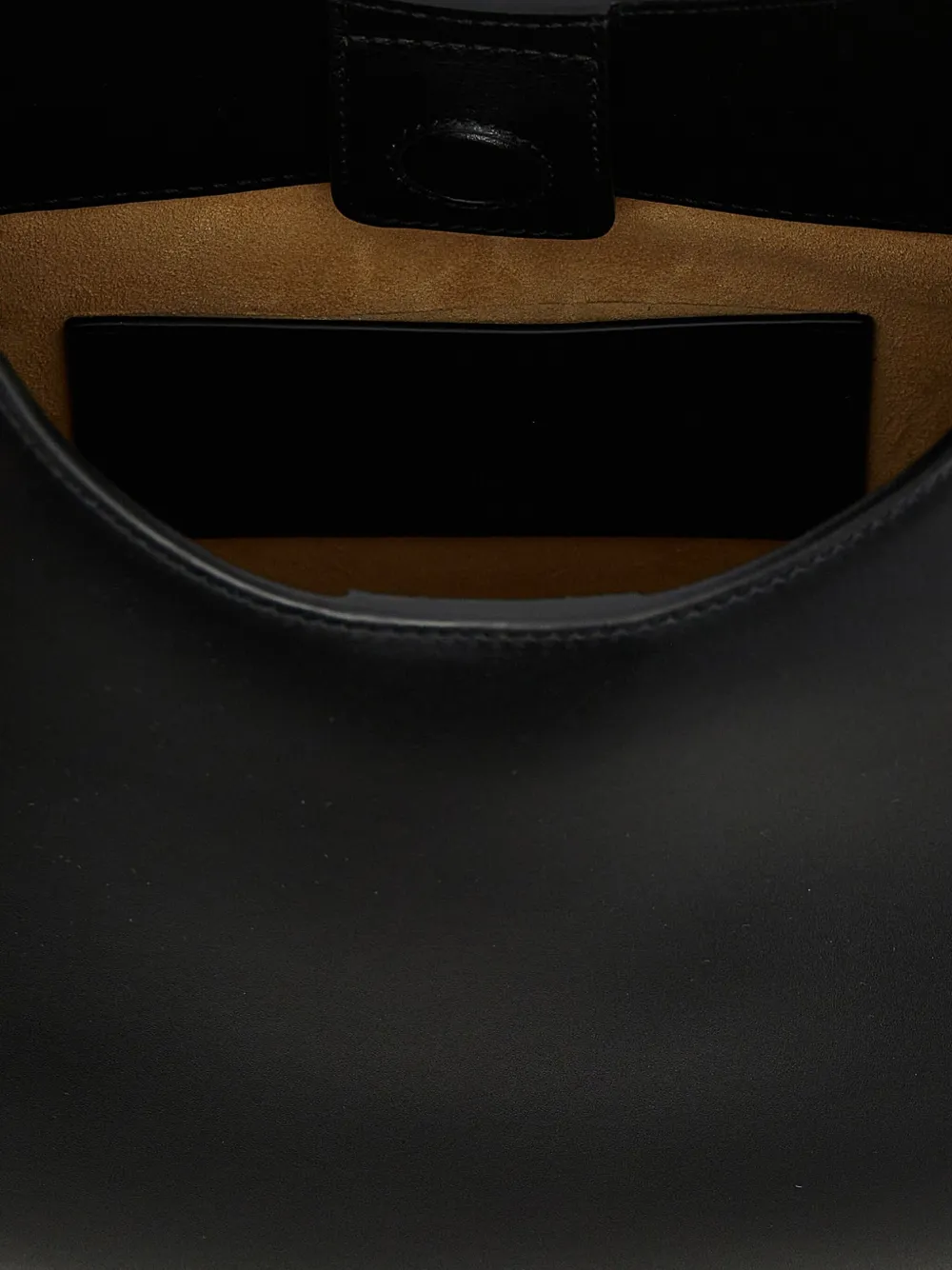 Jil Sander Eldorado Piccola Shoulder Bag In Black