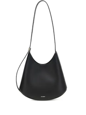 Jil Sander Medium Eldorado Shoulder Bag | Black | FARFETCH