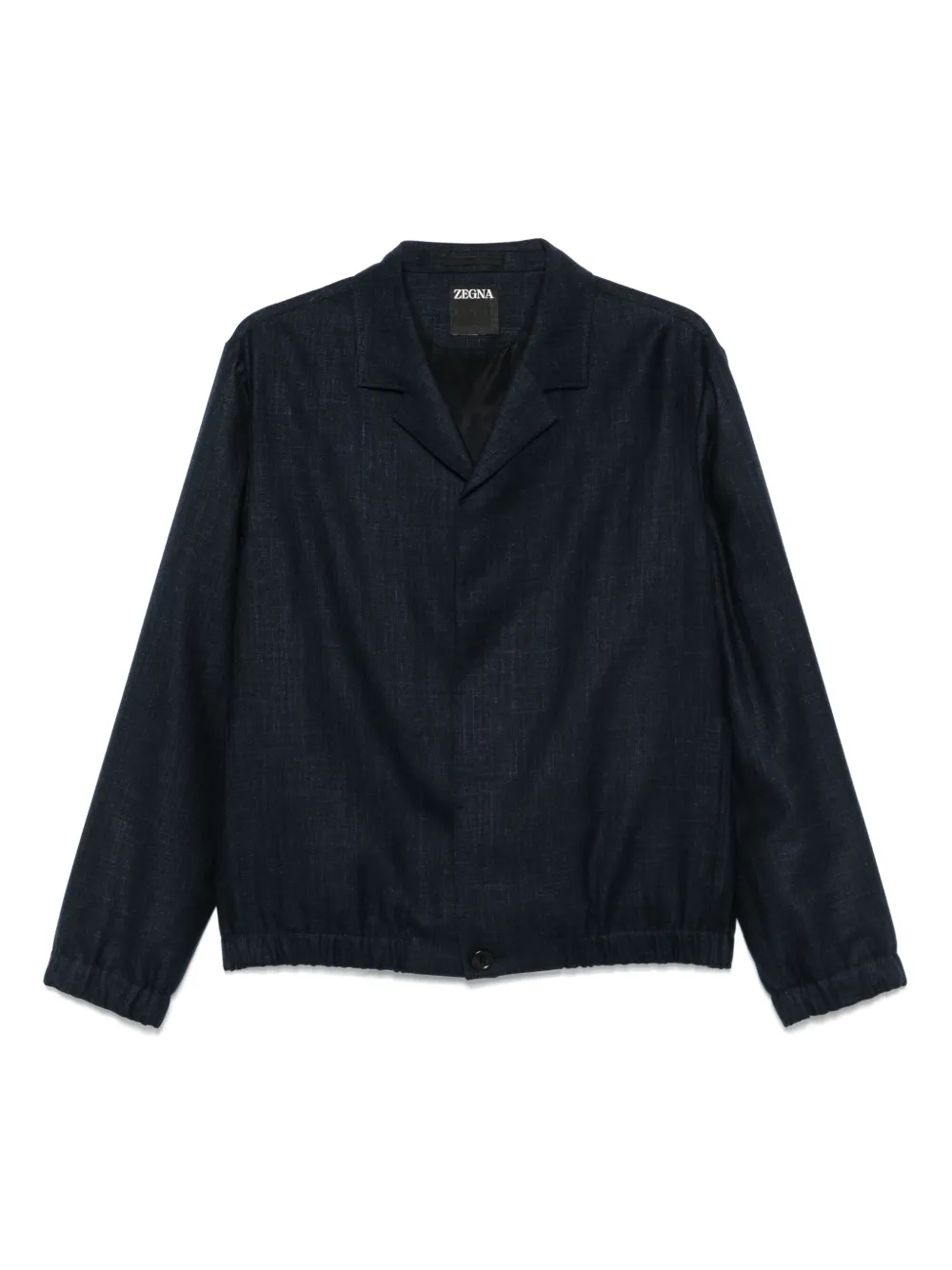 Zegna mélange-effect jacket | Blue | Image 1
