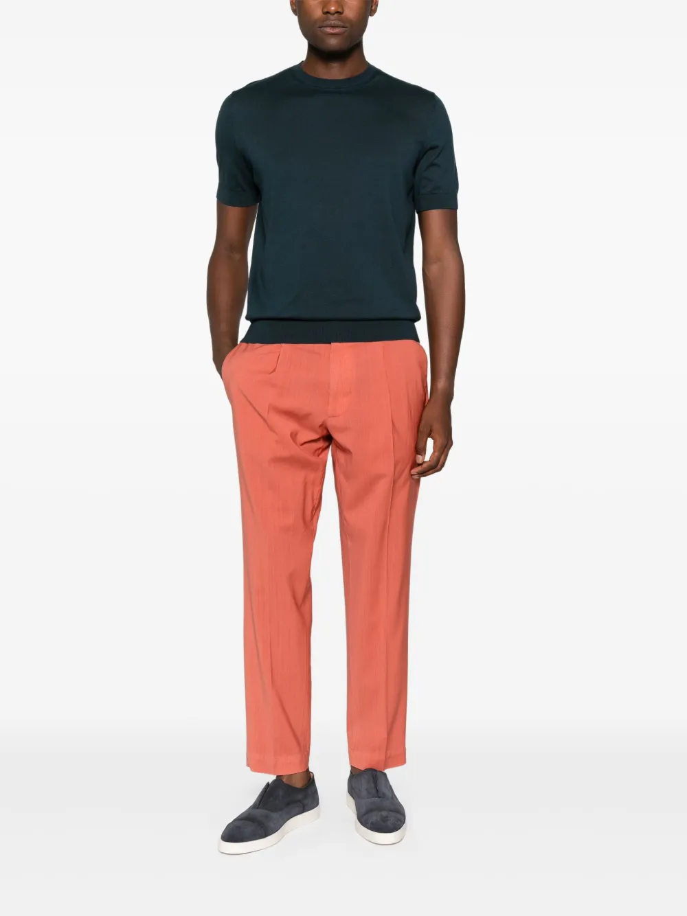 Santaniello pressed-crease trousers | Tailored Pants | Image 2