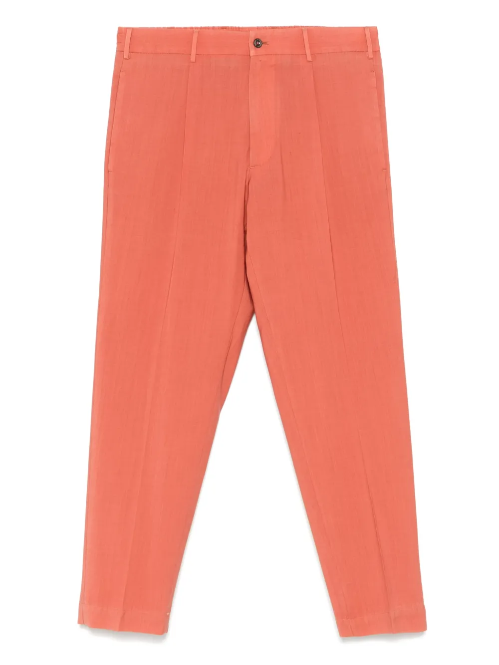 Santaniello pressed-crease trousers | Orange | Image 1