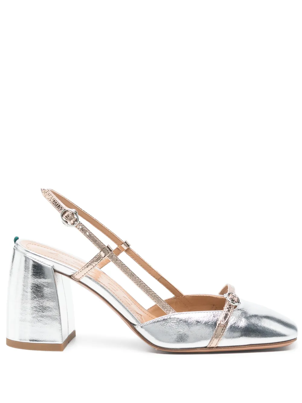 A.bocca 95mm Metallic Pumps