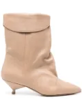 Gisel Moire Miriam boots - Neutrals