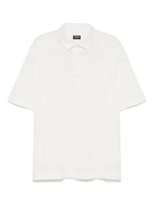 Jil Sander ニットポロシャツ | ホワイト | FARFETCH JP