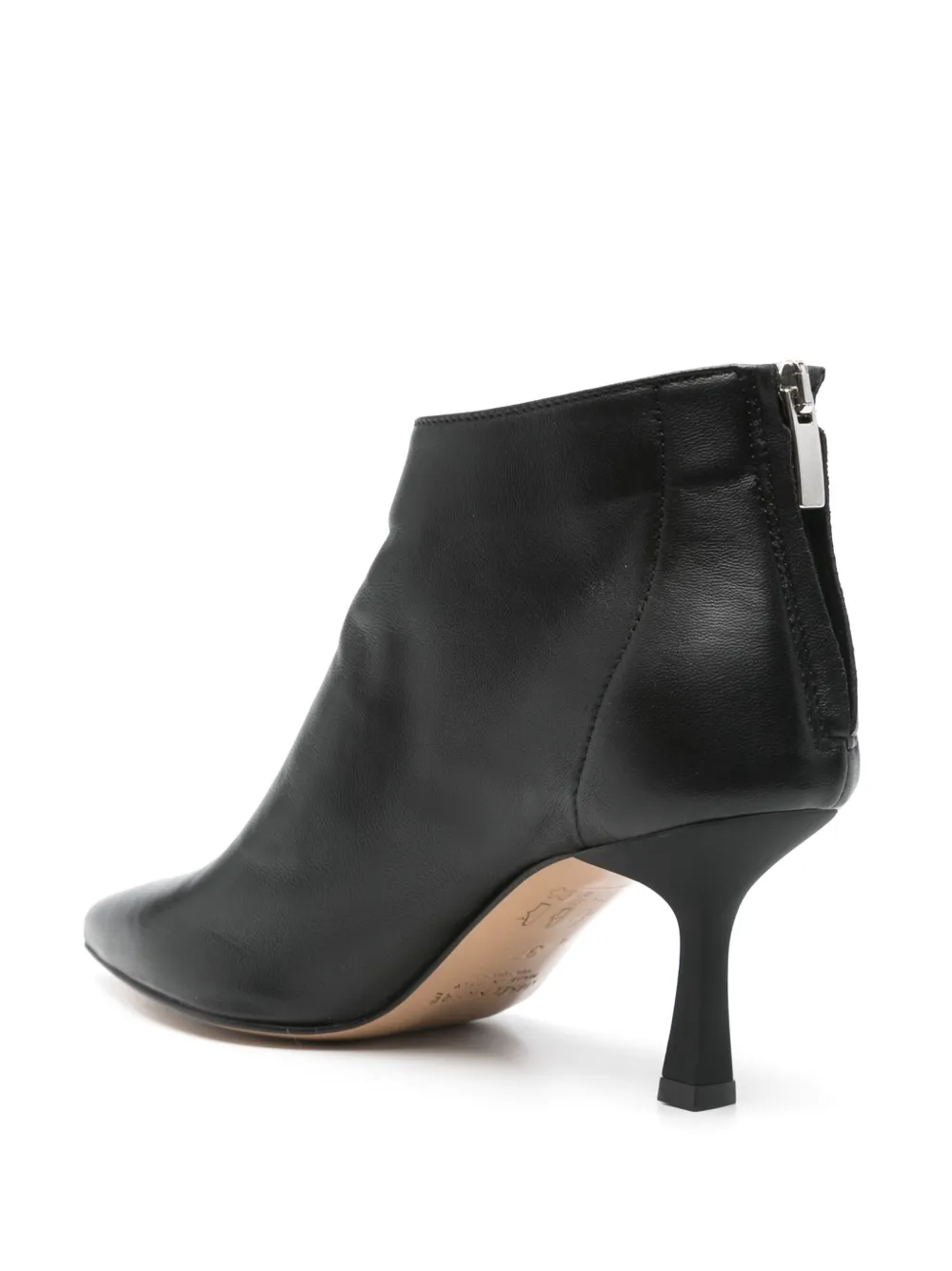 Gisel Moire Elise boots Black