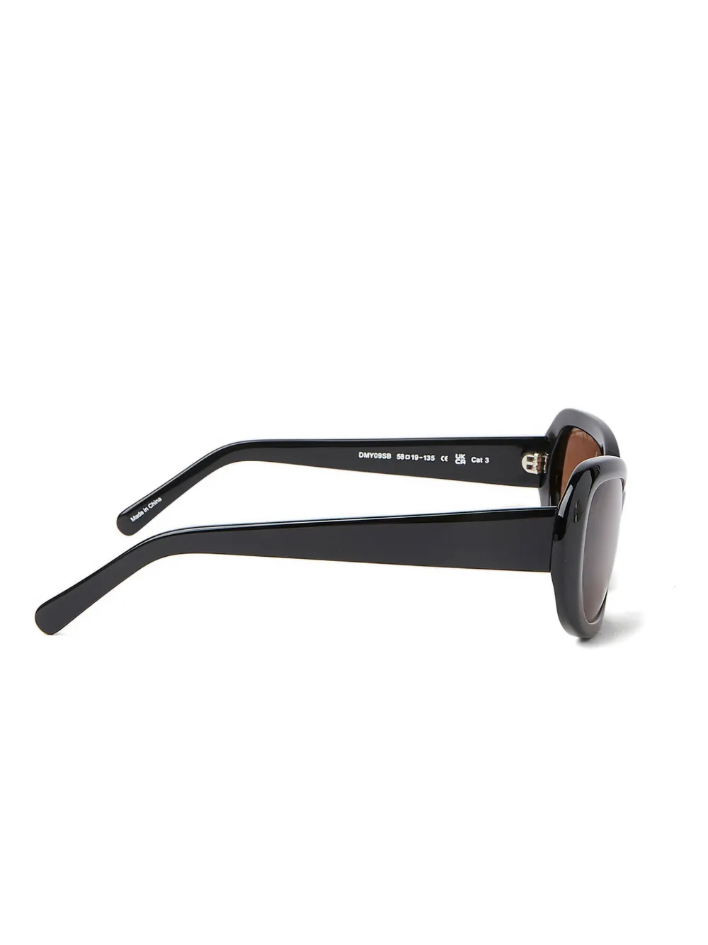 DMY BY DMY oval sunglasses Zwart