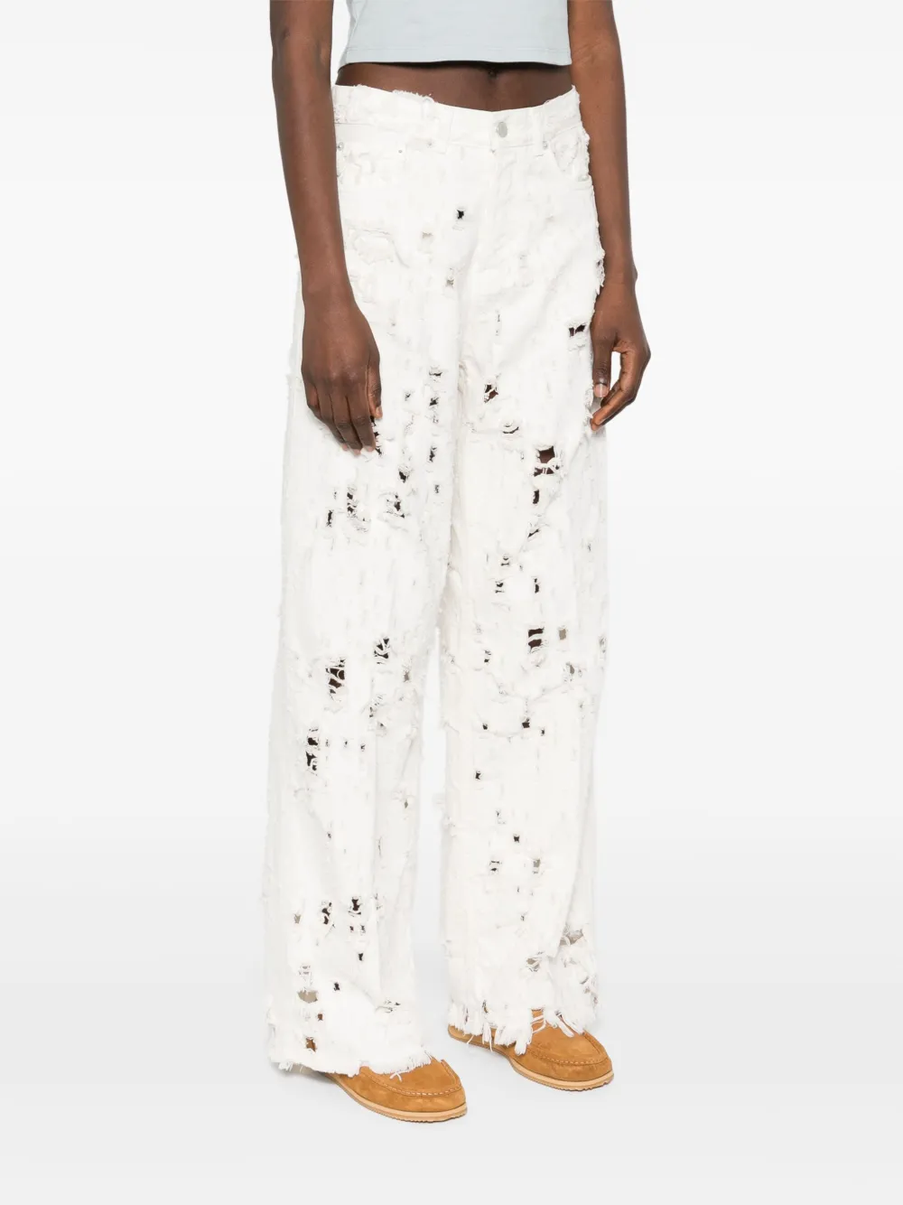Haikure Bethany jeans Wit