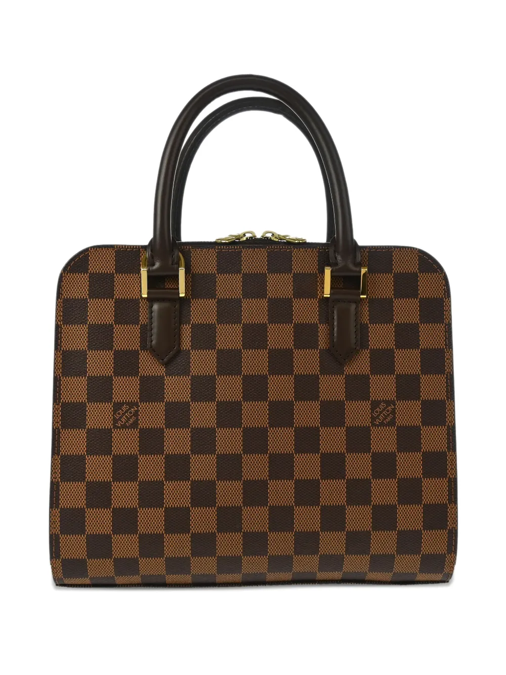 Louis Vuitton Pre-Owned 2004 ダミエ トリアナ ハンドバッグ - ブラウン Louis Vuitton Pre-Owned 2004 ダミエ トリアナ ハンドバッグ - ブラウン