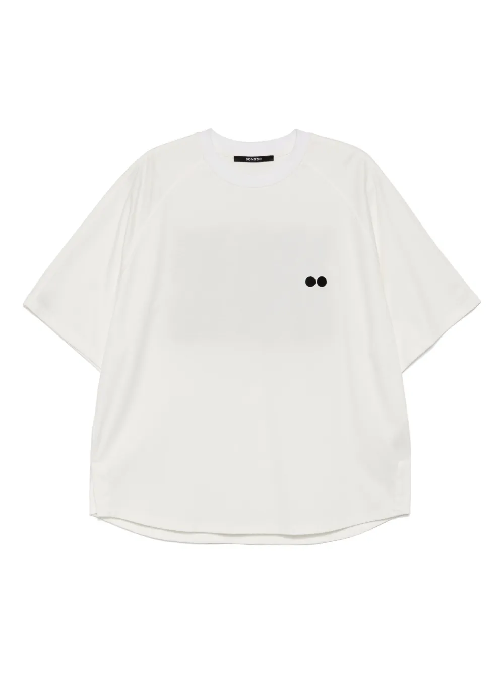 poetry-embroidered T-shirt