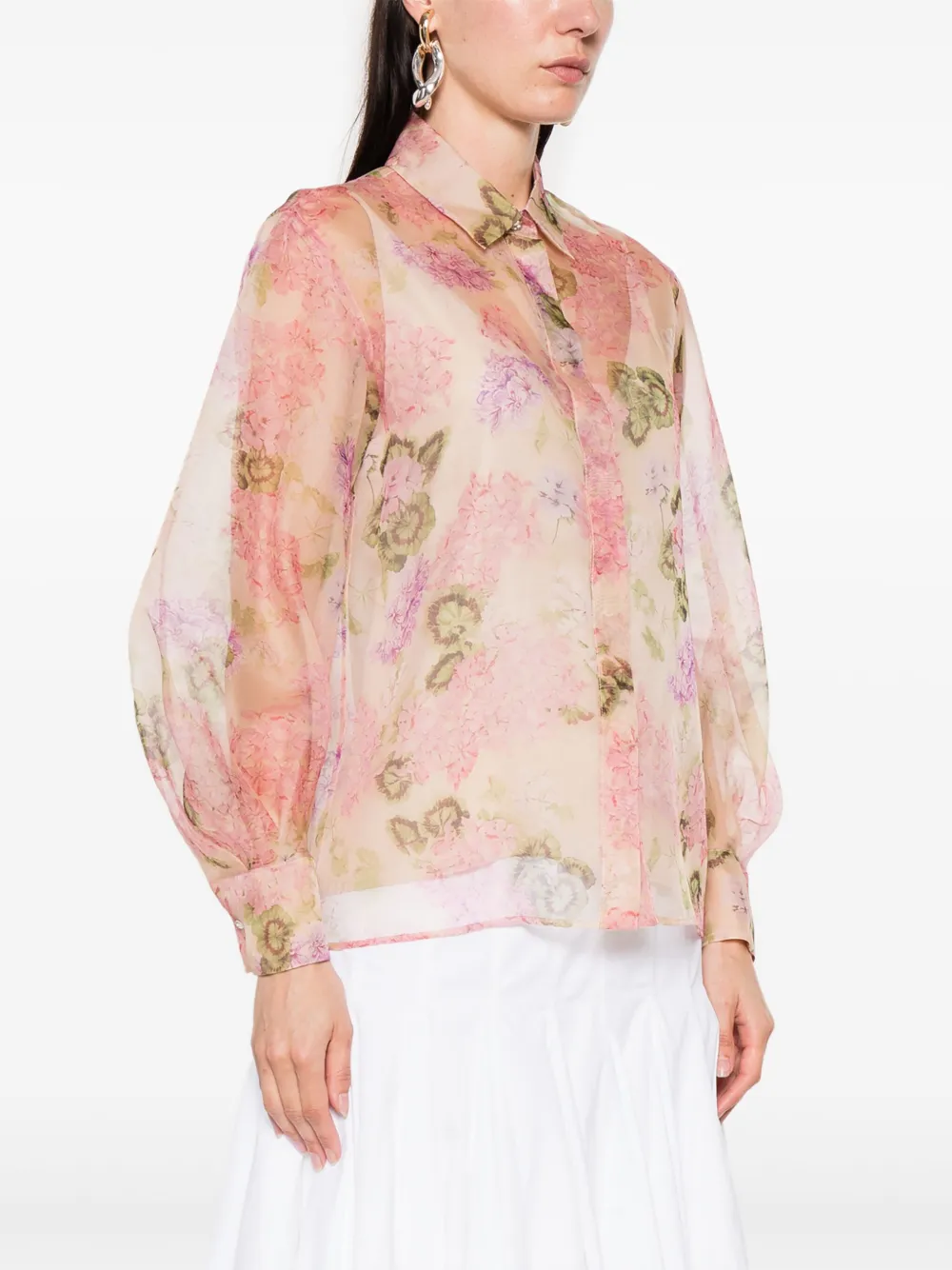 Max Mara Barnaba blouse Roze