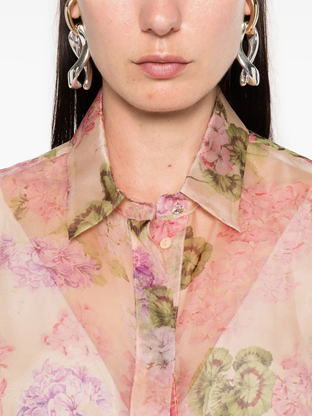 Max Mara Barnaba blouse Roze