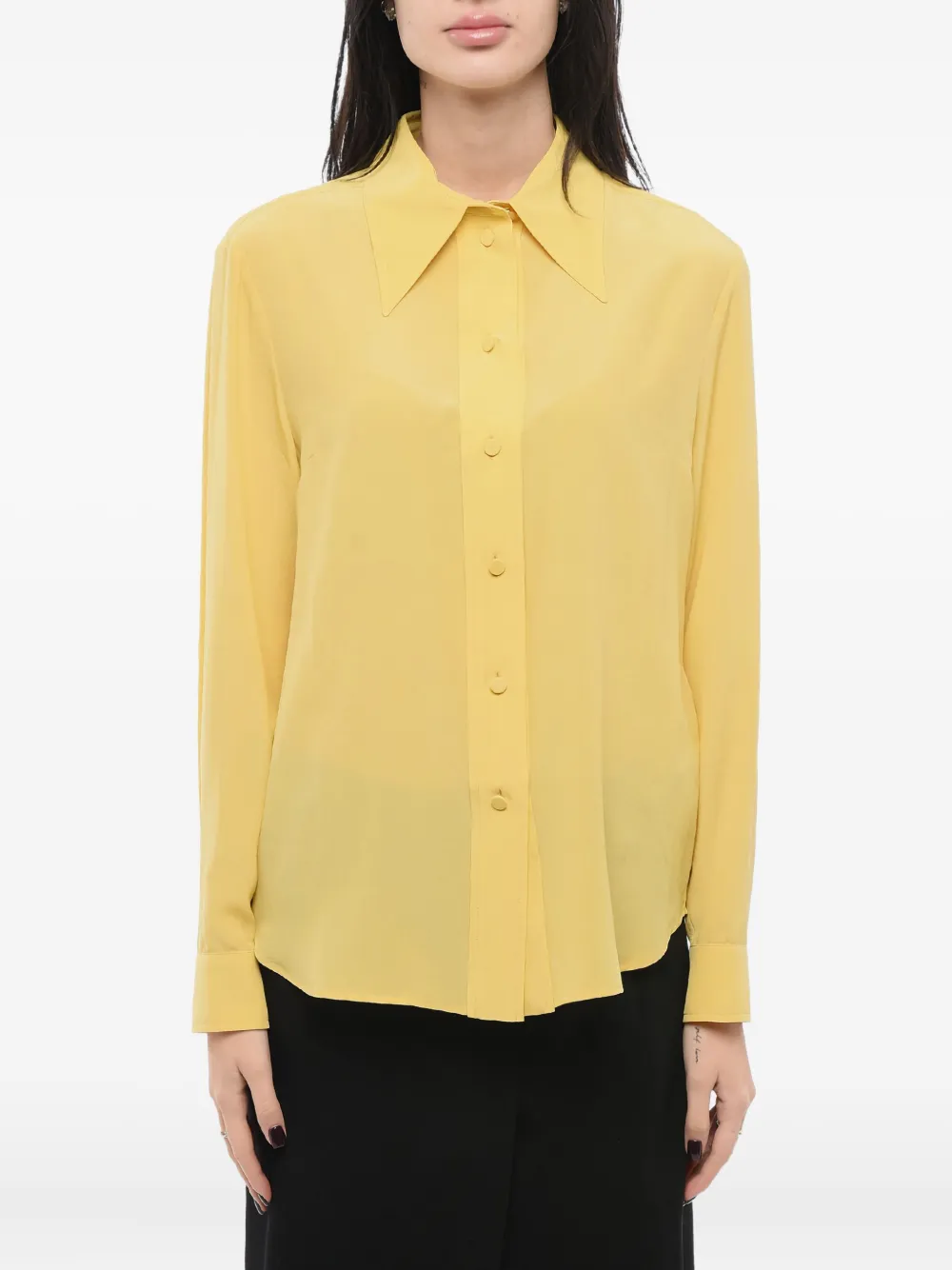 Gucci Crepe Silk Shirt