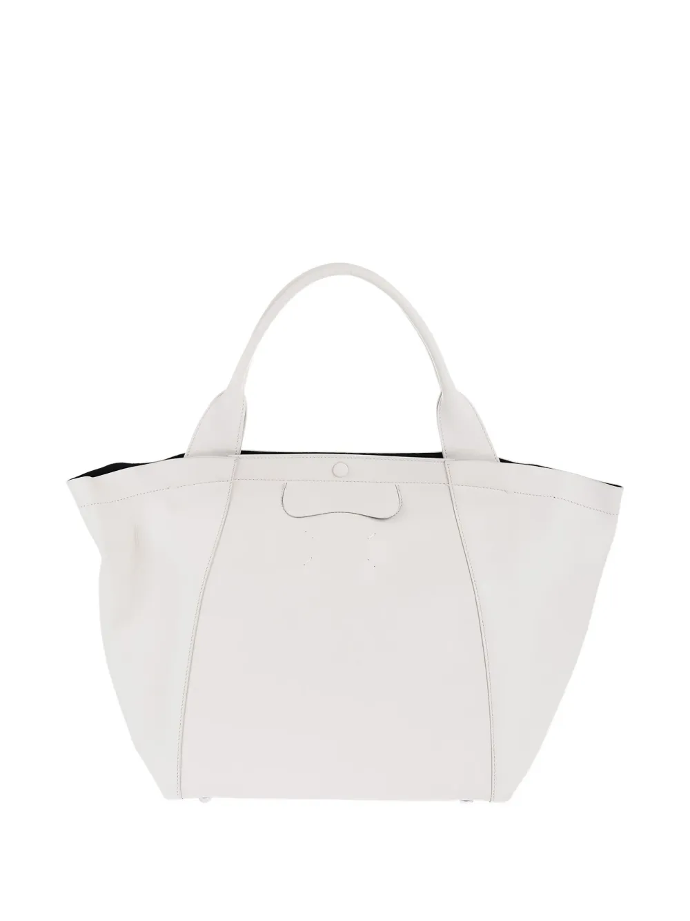 Maison Margiela ロゴ トートバッグ - ホワイト Maison Margiela ロゴ トートバッグ - ホワイト