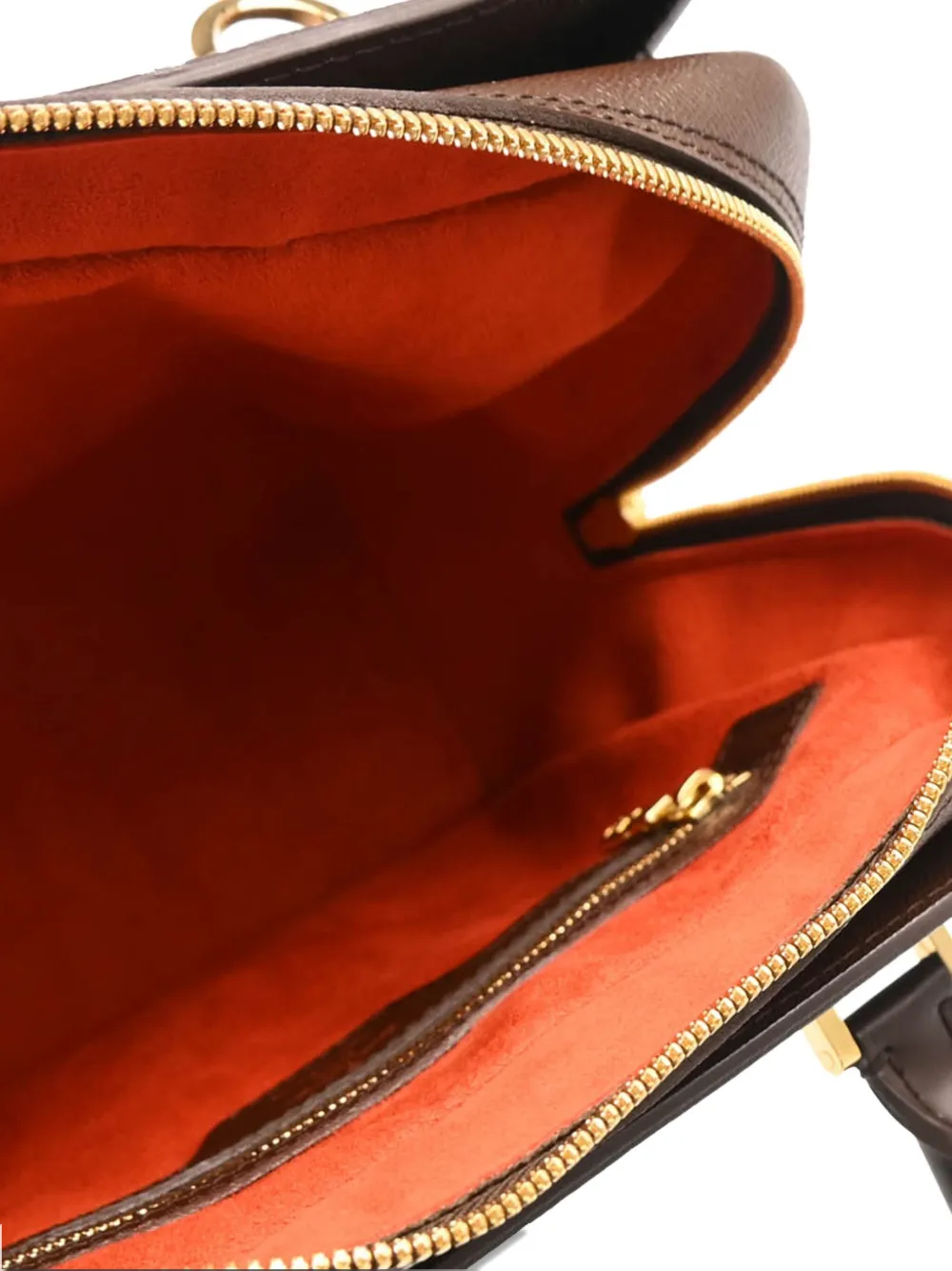 Pre-owned Louis Vuitton 2004 Triana Handbag In Brown