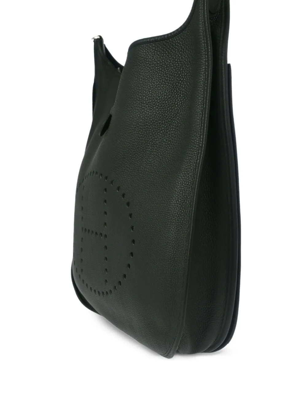 Pre-owned Hermes 2005 Evelyne 2 41 Shoulder Bag In Black