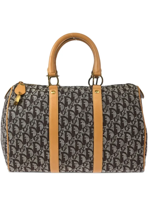 Dior Pre-owned 2002 Trotter Handbag in Brown