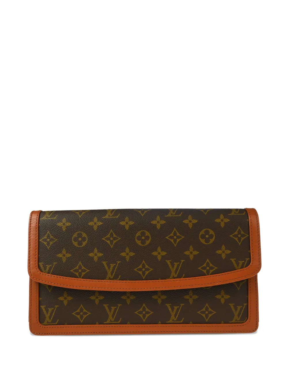 Louis Vuitton Pre-Owned 1990s Dame GM クラッチバッグ - ブラウン Louis Vuitton Pre-Owned 1990s Dame GM クラッチバッグ - ブラウン