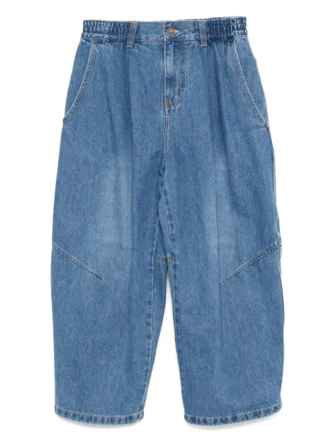 SONGZIO jeans baggy con diseño curvo