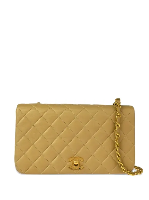 Petit sac porté épaule Full Flap (1990) - CHANEL Pre-Owned - Modalova