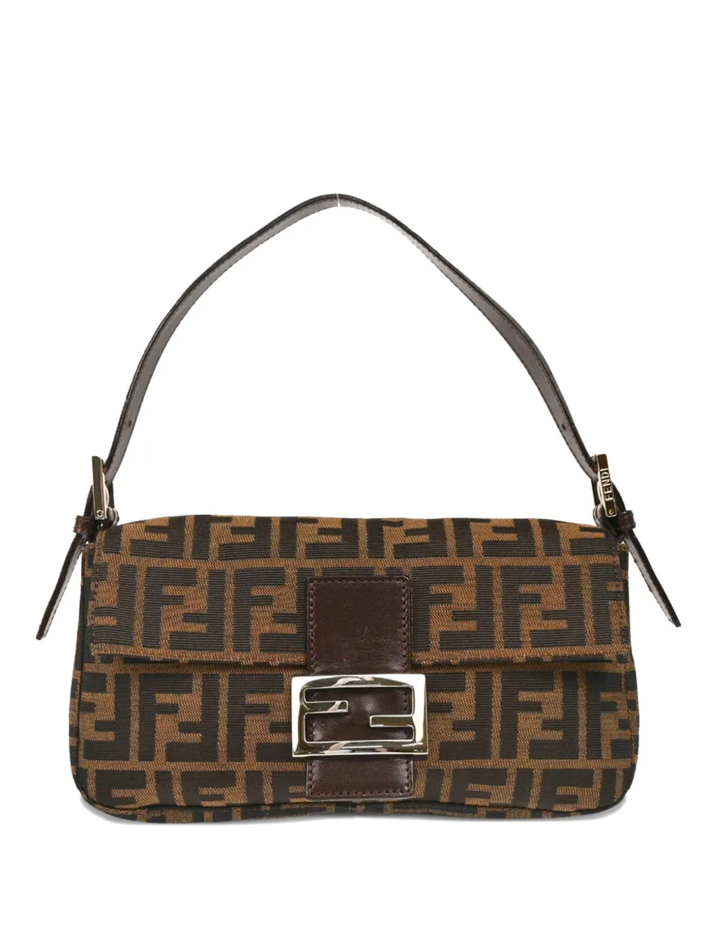 Fendi Pre-Owned 1990-2000 Zucca Baguette handbag | Brown | Image 1