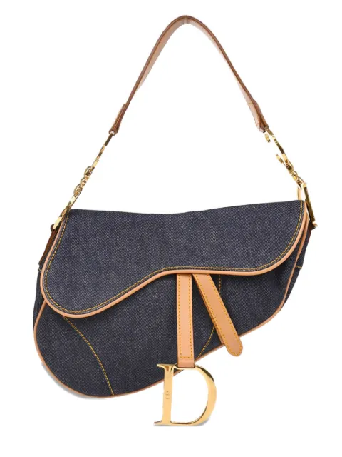 Christian Dior Pre-Owned bolsa de hombro Saddle 2000