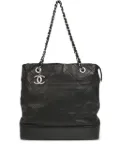 CHANEL Pre-Owned 2010 Chain tote bag - Black
