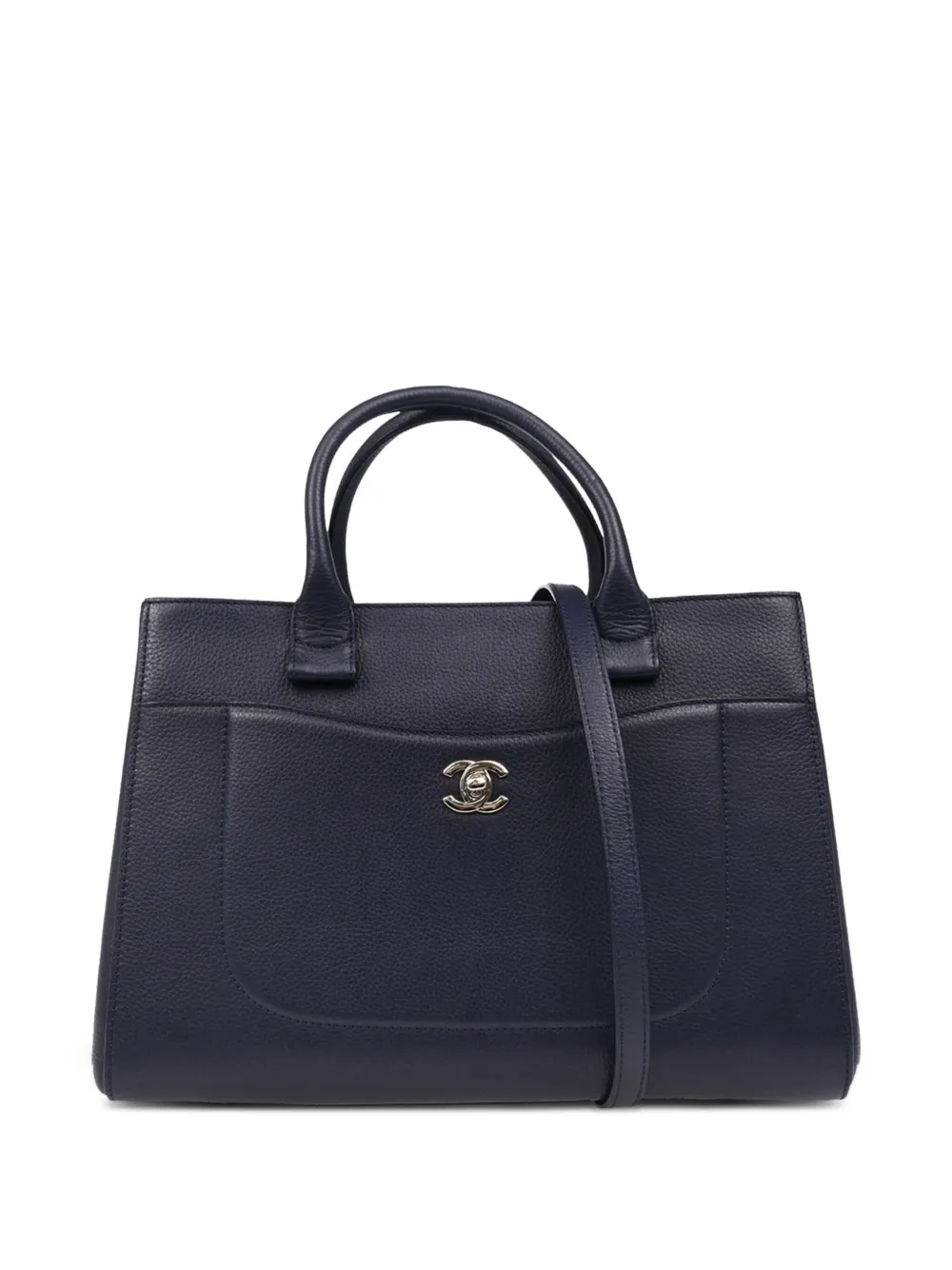 CHANEL Pre-Owned 2017 ネオ エグゼクティブ 2way バッグ - ブルー CHANEL Pre-Owned 2017 ネオ エグゼクティブ 2way バッグ - ブルー