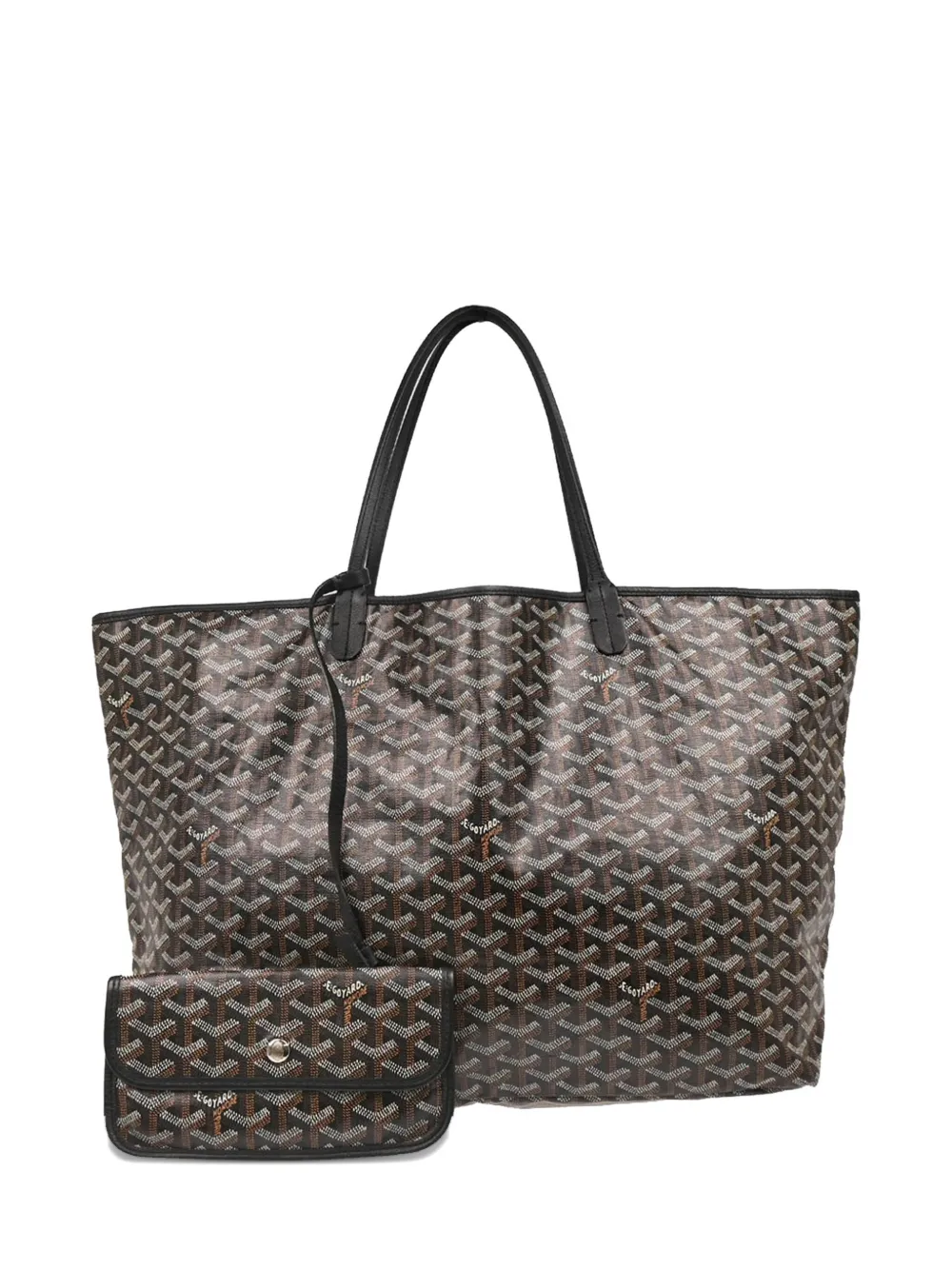 Goyard Pre-Owned 2017 サンルイ GM ハンドバッグ - ブラック Goyard Pre-Owned 2017 サンルイ GM ハンドバッグ - ブラック