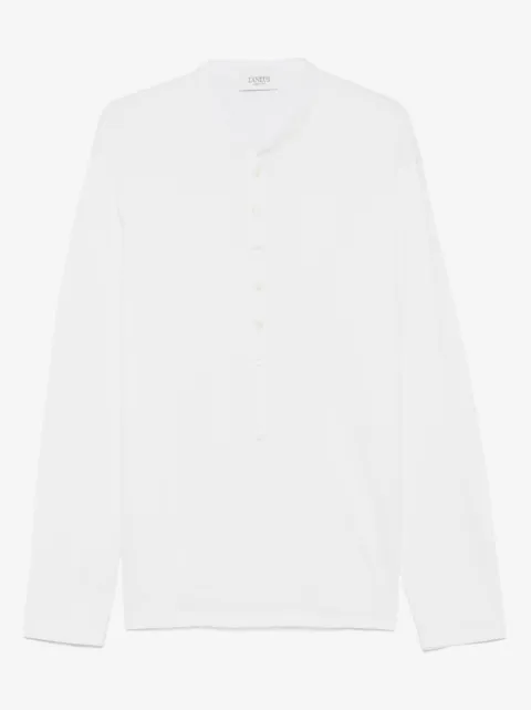 Laneus button-up T-shirt