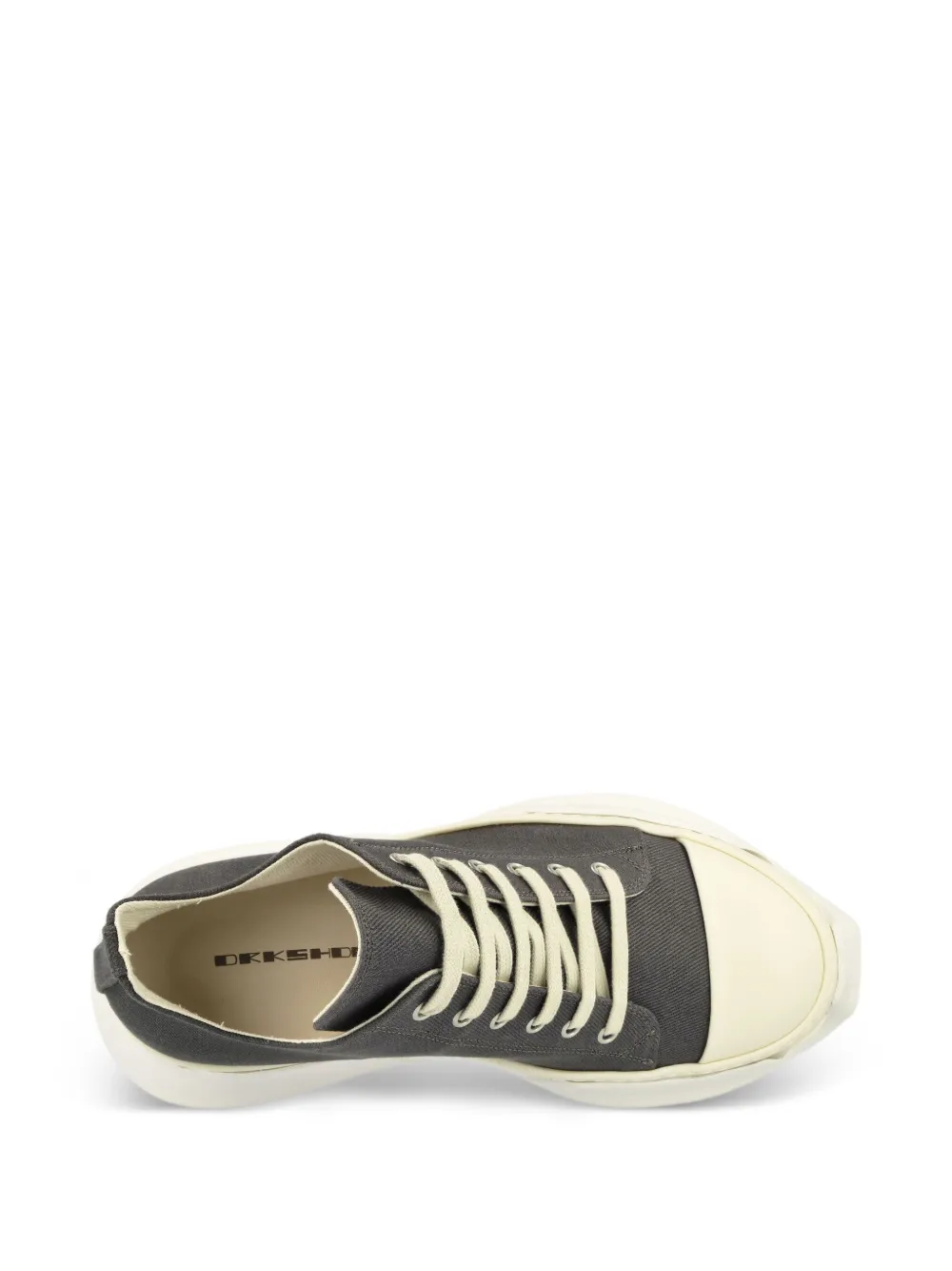 Rick Owens DRKSHDW Abstract low-top sneakers Grey