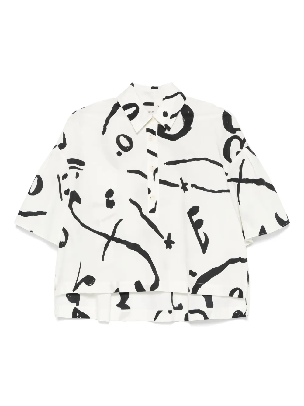 Alysi camisa estampada | blanco | Image 1