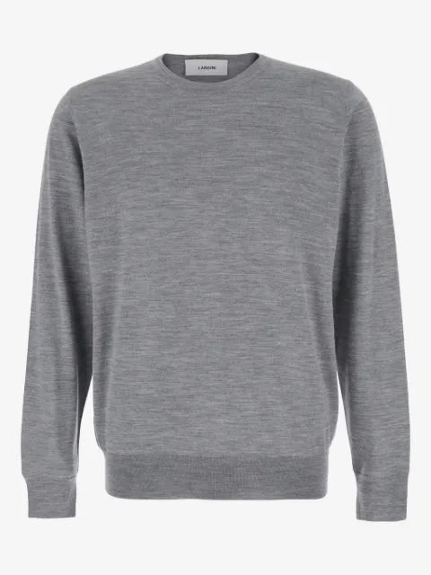 Lardini knitted crew-neck jumper 