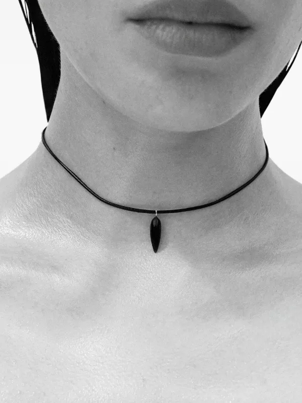 Sophie Buhai Tiny Spear オニキス チョーカー | ブラック