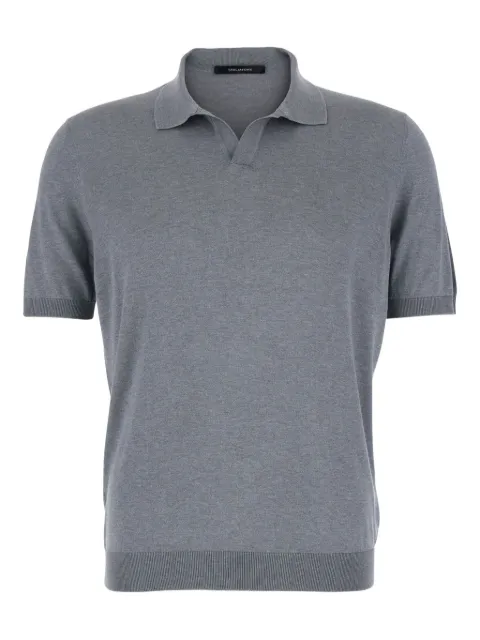 Tagliatore silk polo shirt