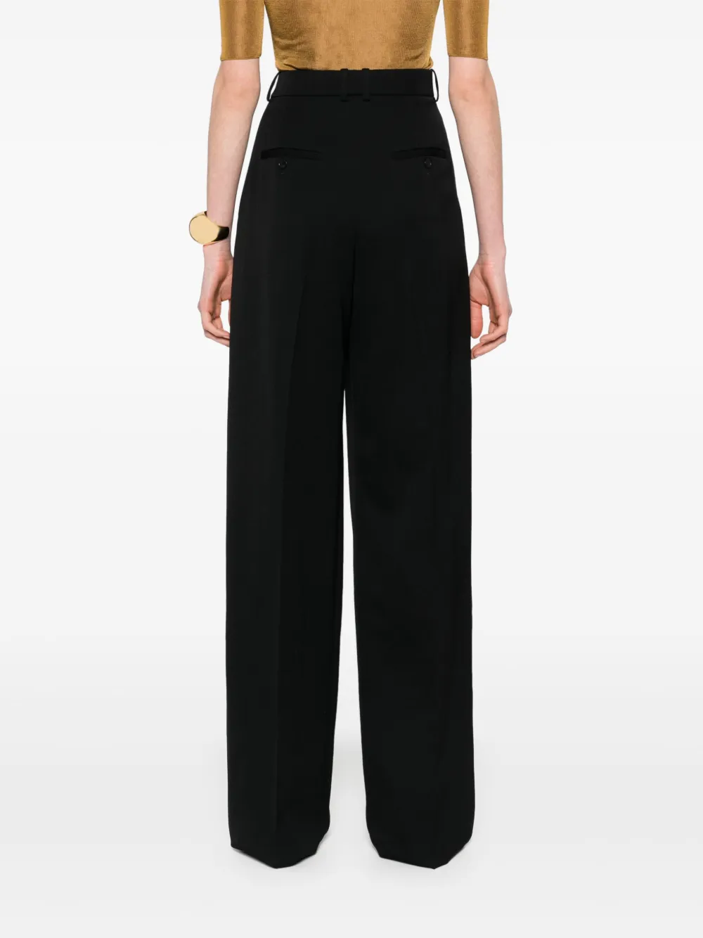 Saint Laurent Plooibroek Zwart