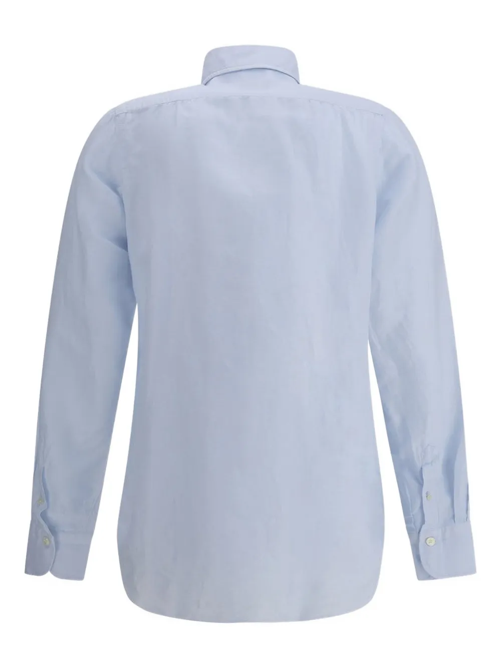 Finamore 1925 Napoli Katoenen overhemd Blauw