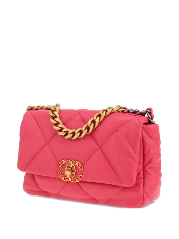 CHANEL Pre-Owned Chanel 19 ハンドバッグ | ピンク | FARFETCH JP