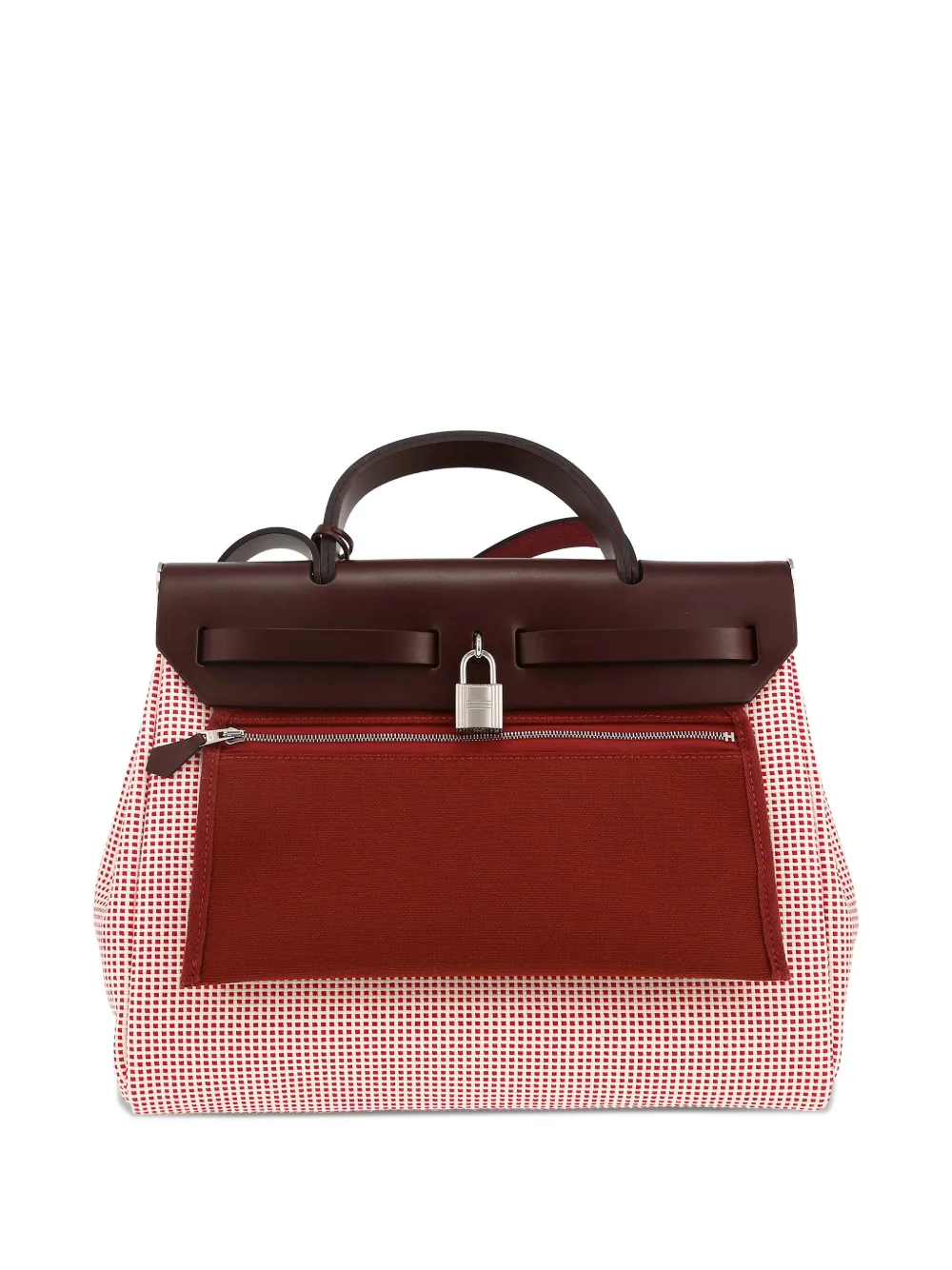 Hermès Pre-Owned エールバッグ カドリーユ ハンドバッグ - ホワイト Hermès Pre-Owned エールバッグ カドリーユ ハンドバッグ - ホワイト