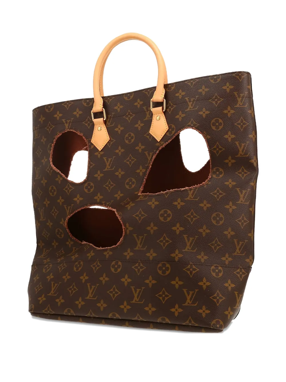 Louis Vuitton Pre-Owned tote con monograma en colaboración con Comme des Garçons by Rei Kawakubo | Estilos de archivo | Image 2