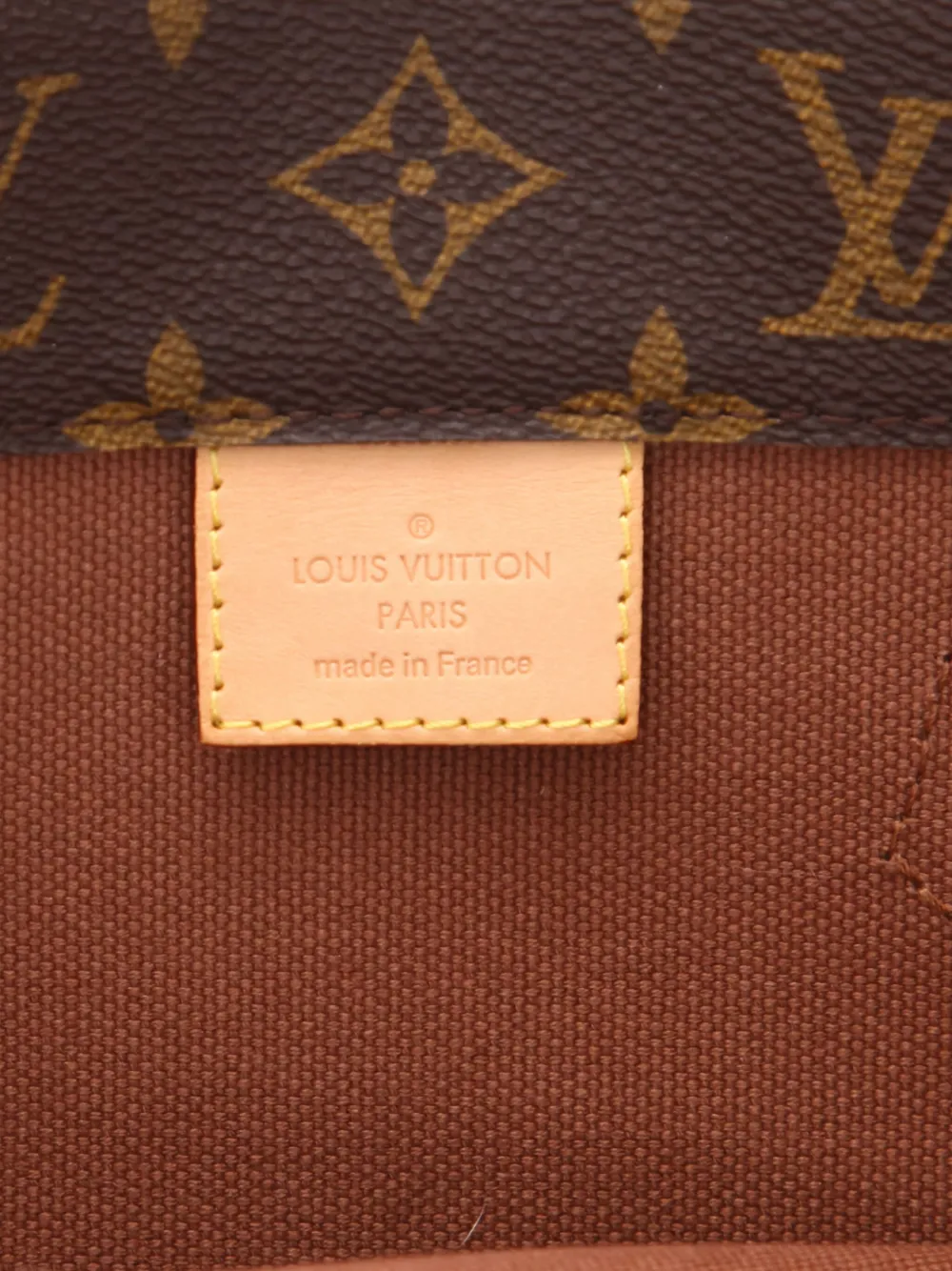 Pre-owned Louis Vuitton X Comme Des Garçons By Rei Kawakubo Monogram Shopping Bag In Brown