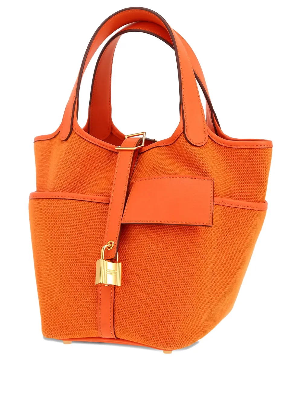 Hermès Pre-Owned ピコタン カーゴ ハンドバッグ - オレンジ Hermès Pre-Owned ピコタン カーゴ ハンドバッグ - オレンジ