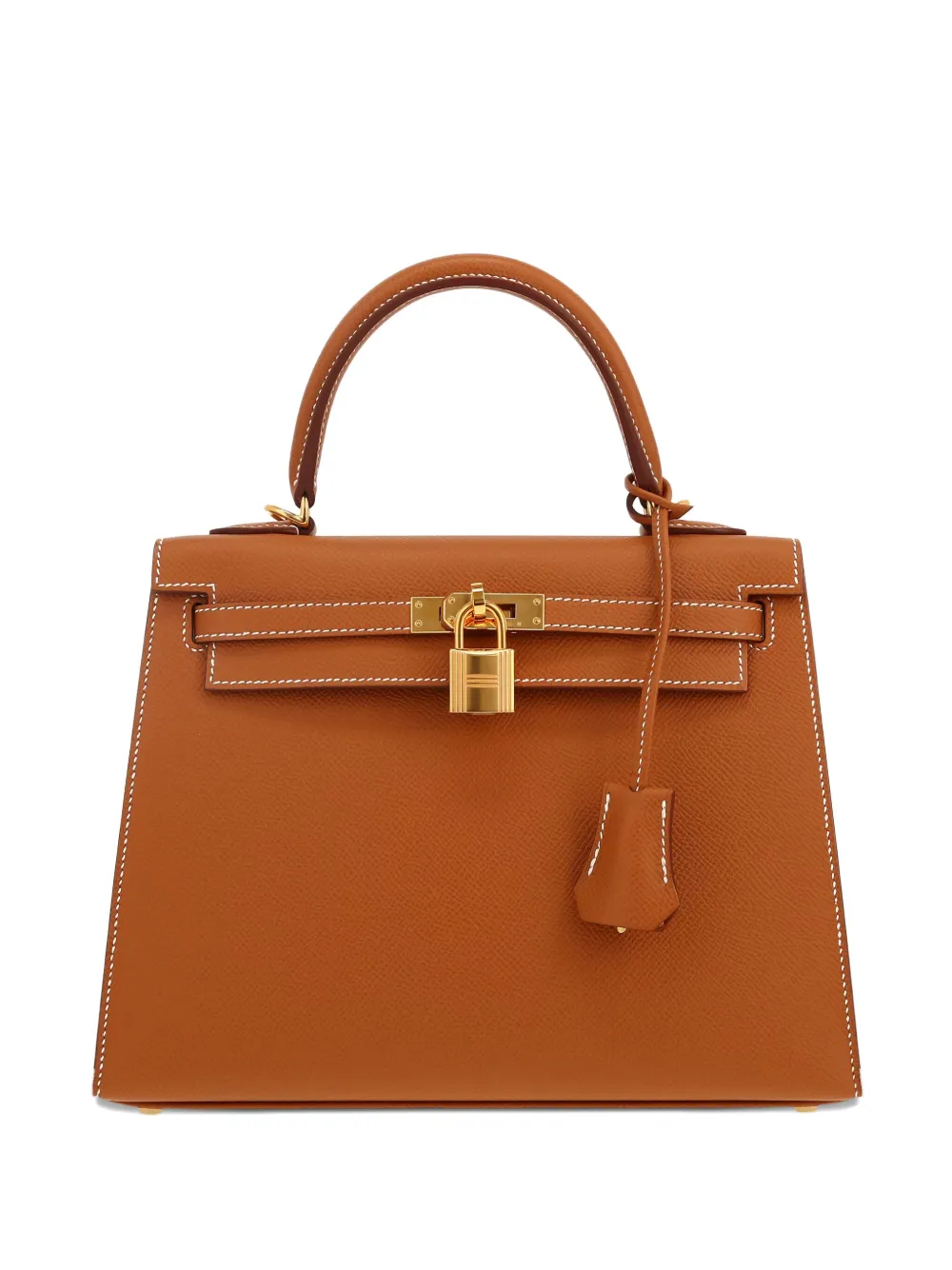 Hermès Pre-Owned ケリー 25 2way ハンドバッグ - ブラウン Hermès Pre-Owned ケリー 25 2way ハンドバッグ - ブラウン