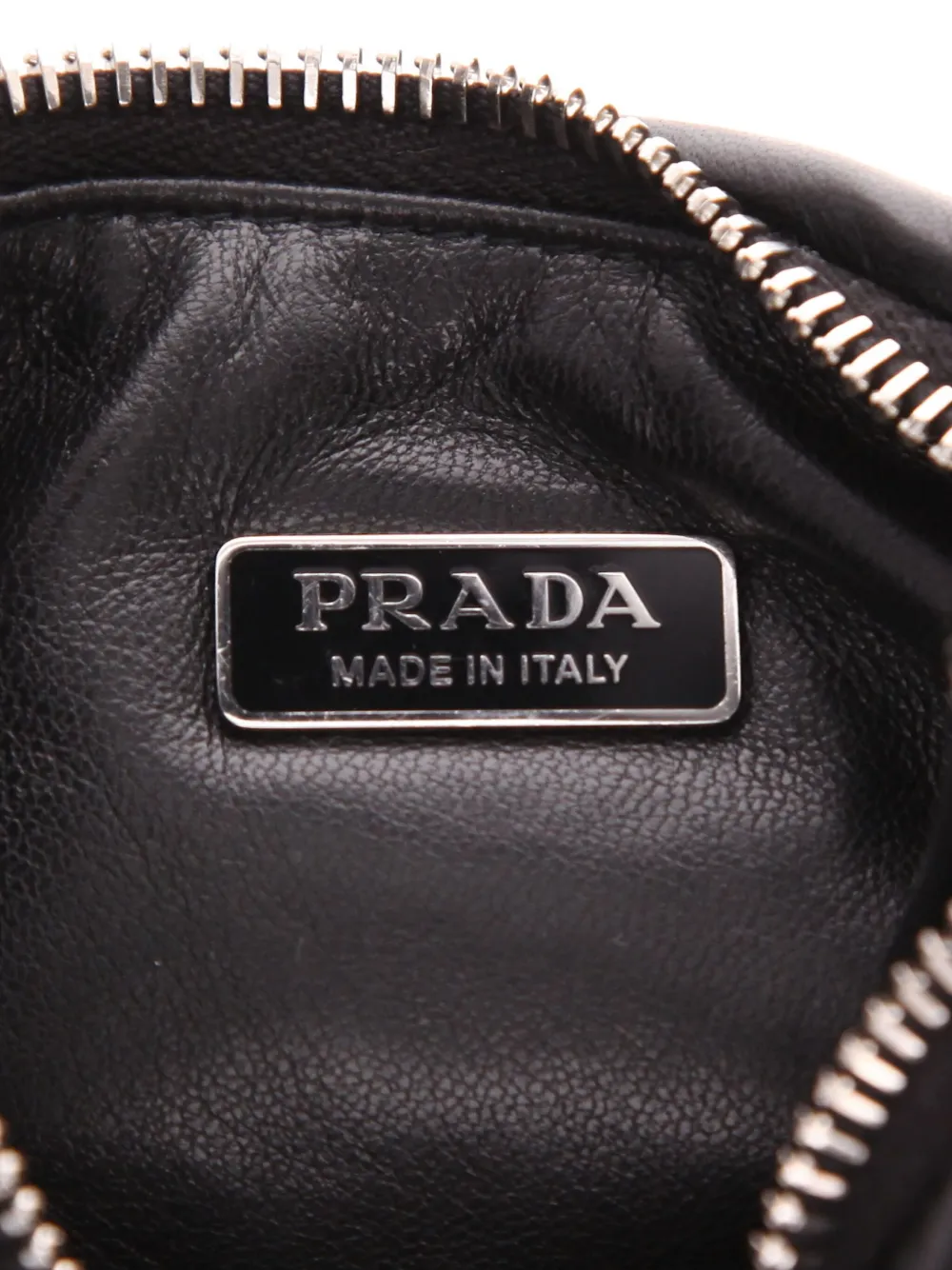 Pre-owned Prada Soft Shoulder Bag In Black