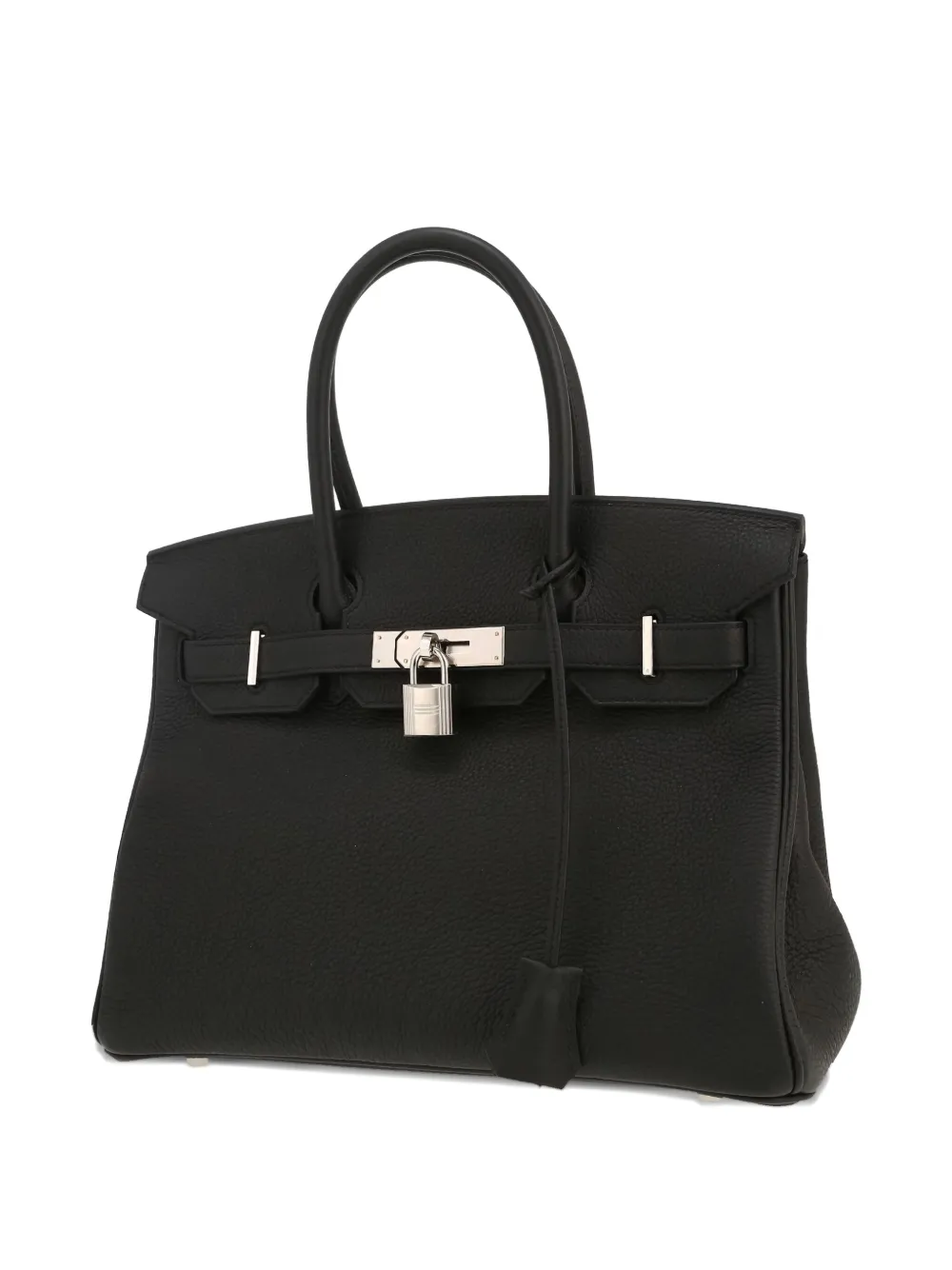 Pre-owned Hermes 2024 Birkin 30 Handbag In Black